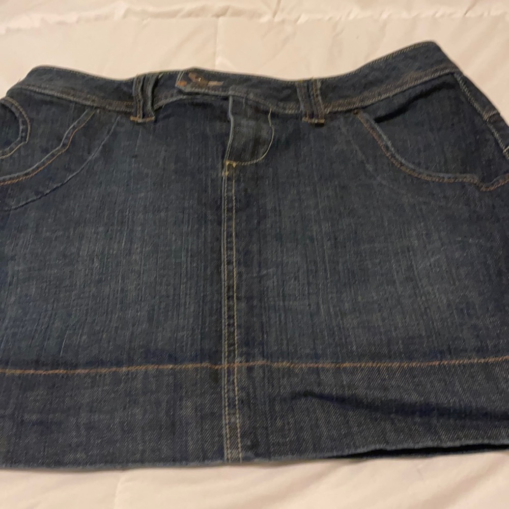 Elle blue Jean skirt